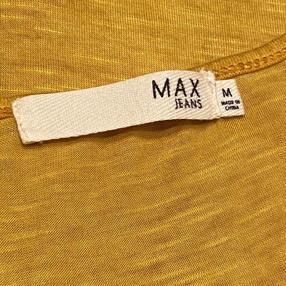 Max Jeans long sleeve mustard blouse - Picture 5 of 8